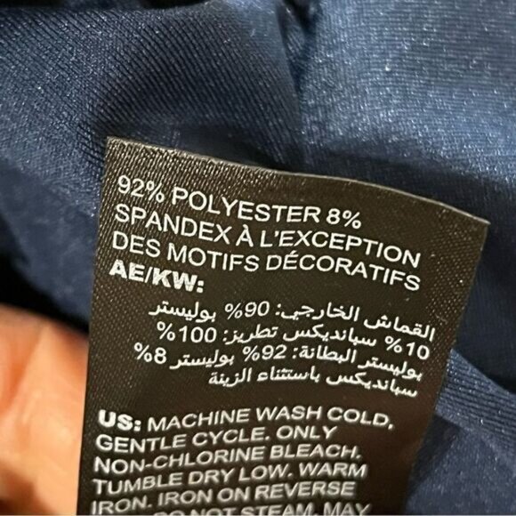 WHBM teal velvet embroidered floral dress - Picture 6 of 13